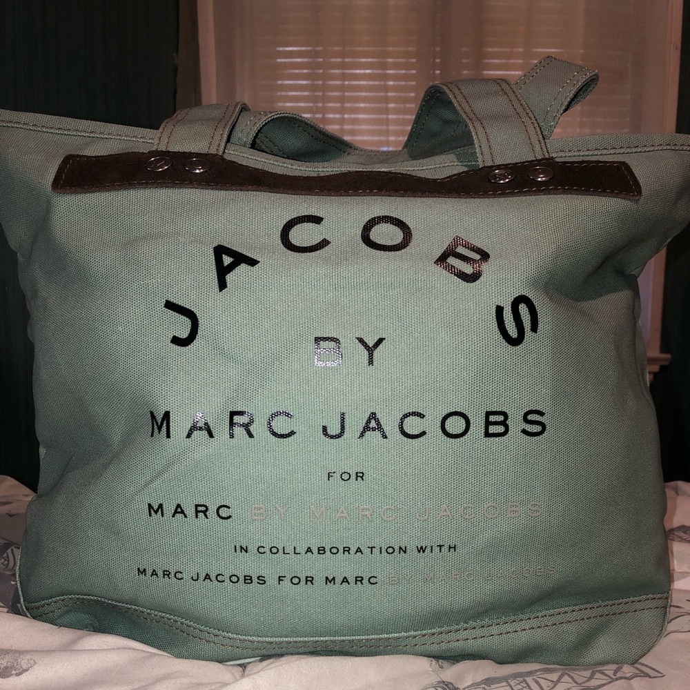Marc by Marc Jacobs new logo canvas tote.